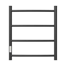 Полотенцесушитель электрический Point П4 500x600 диммер слева, черный