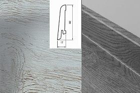 Плинтус МДФ Egger L527 / EPC021 60х17мм, 1 м.п.