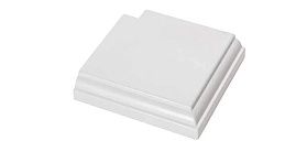 Крышка угловая Qunell U-81 белая