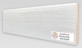 Плинтус МДФ TeckWood цветной прямой 80х10мм Дуб Седой, 1 м.п.