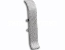 Соединитель для плинтуса Идеал Классик-70, К-П70-С 186 Алюминий, 70мм