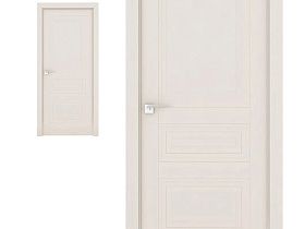 Межкомнатная дверь Profil Doors экошпон серия U 2.114U Магнолия Сатинат глухое полотно