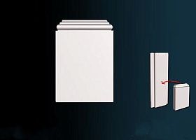 Цоколь для дверей Перфект  D1512-1 128х2600х32 мм