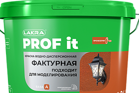 Краска фактурная ЛАКРА PROF IT, 18 кг