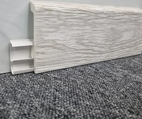 Напольный плинтус Winart HDPS 80 мм 026 Каштан Генри (80х20х2000 мм), 1 п.м.