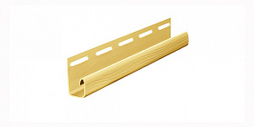 J-профиль для винилового сайдинга Fineber Classic Color (L=3050), Янтарь