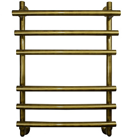 Полотенцесушитель водяной Ника BAMBOO 60x40, бронза