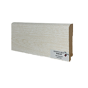 Плинтус МДФ DeArtio Best B302-03 Дуб Кремовый 80х16х2050, 1 м.п.