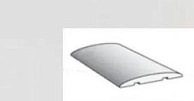 Наличник МДФ полукруглый 2150х70х8мм для дверей ПВХ П-21, беленый дуб