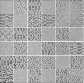 Декор Kerama Marazzi DD201120/MM Про Дабл серый мозаичный 30x30x0,9