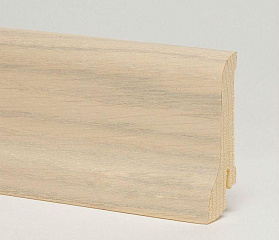 Плинтус шпонированный Pedross Дуб Арктика 60x22 мм, 1 м.п.