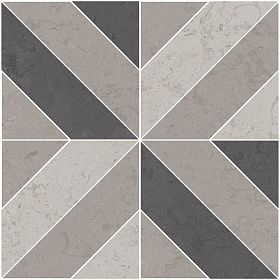 Декор Kerama Marazzi ID124T Про Лаймстоун серый матовый 60x60x0,9 см