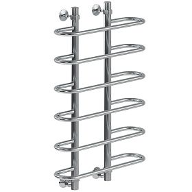 Полотенцесушитель водяной Ника MIX Вираж 80x60, хром