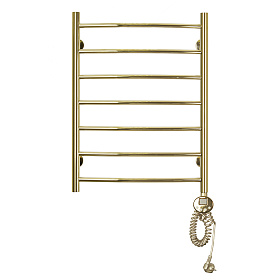 Полотенцесушитель электрический Domoterm Калипсо П7 500x700 ER золото