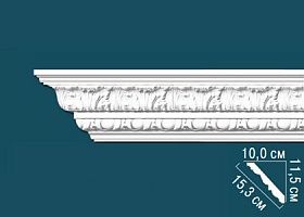 Карниз Перфект с рисунком АА075 100х115х2440 мм, 1 м.п.