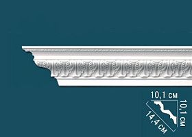 Карниз Перфект с рисунком AA334 101х101х2400 мм, 1 м.п.