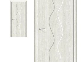 Межкомнатная дверь Браво Винил Start Вираж-1 Casablanca