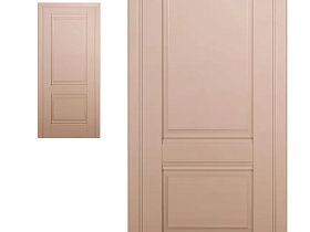 Межкомнатная дверь Profil Doors экошпон серия U 1U Капучино глухое полотно