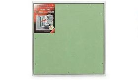 Люк ревизионный под плитку нажимной Практика "Контур 2.0" 50х50