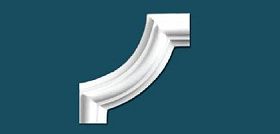 Угловой элемент Перфект AD341-12 80х80х13 мм