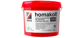 Клей Homakoll Prof 149 (1 кг) для коммерческого ПВХ-линолеума, водно-дисперсионный