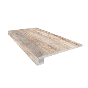 Комплект Estima Brigantina (Ступень BG00 (33x120) непол. (прямоугол. бортик) без насечек+ Подступенок (14,5x120))