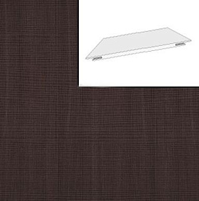 Добор для дверей из экошпона Wenge Crosscut