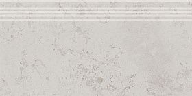 Ступень Kerama Marazzi DD205320R/GR Про Лаймстоун серый светлый натуральный обрезной 30x60x0,9 см