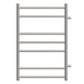 Полотенцесушитель водяной Point PN10558 П7 500x800 с боковым подключением 500, хром