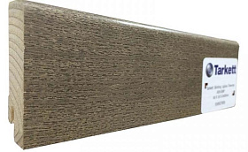 Плинтус Tarkett шпонированный 60х16 мм Ясень серый (Ash Gray), 1 м.п.