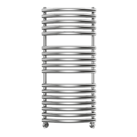 Полотенцесушитель водяной Terminus Капри П17 500х1200, нижнее, хром