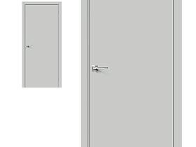 Межкомнатная дверь Браво Винил Браво-0 Grey Pro
