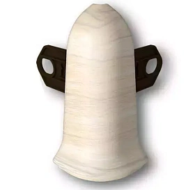 Угол наружный для плинтуса Идеал Классик-85, К-П85-Нк 262 Клен Вермонт, 85мм