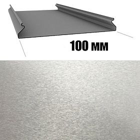 Потолок реечный Cesal S-100 Металлик Матовый 3312 (4м), 1 шт.