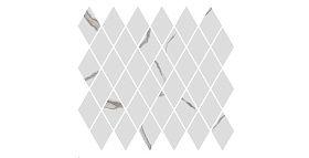 Декор Kerama Marazzi T054/48022 Монте Тиберио мозаичный белый глянцевый 37,5x35x1