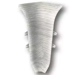 Угол внутренний для плинтуса Идеал Классик-85,К-П85-В 230 Дуб айсберг, 85мм