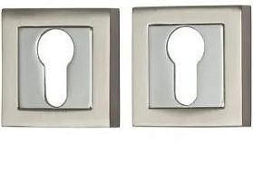 Накладка цилиндровая на квадратной розетке Bravo A/Z-2CL