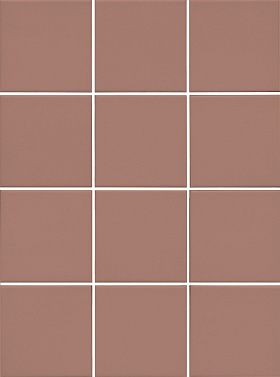 Керамогранит Kerama Marazzi 1336 Агуста розовый матовый из 12 частей 9,8x9,8x0,7, 1 кв.м.