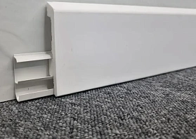 Напольный плинтус Winart HDPS 100 мм 001 Белый (100х20х2000 мм), 1 п.м.