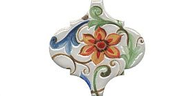 Декор Kerama Marazzi VT/A578/65000 Арабески Тоскана 2 глянцевый 6,5x6,5x0,7