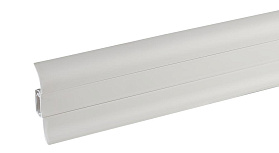 Плинтус ПВХ Winart с кабель-каналом 58 мм 834 Белый Матовый (58х22х2500 мм), 1 п.м.