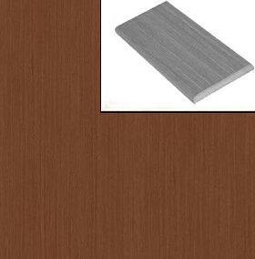 Добор для шпонированных дверей Браво Ф-12 Орех