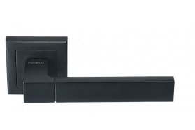 Межкомнатная дверная ручка Rucetti RAP 16-S BL, Черный