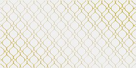 Вставка Cersanit Deco орнамент золотистый (DE2L381DT) 29,8x59,8