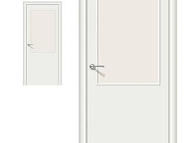 Межкомнатная дверь Браво Финиш Флекс Gost Гост-13 Л-23 (Белый) Magic Fog с усилением