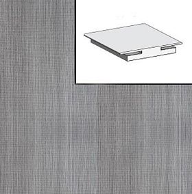 Соединительный элемент для дверей из экошпона 2050x86x16мм Grey Crosscut