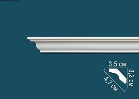 Карниз Перфект гладкий AB135 35х32х2400 мм, 1 м.п.