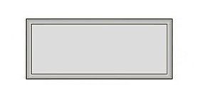 Цоколь Тип-1для дверей Браво, Whitey (Шпон, Классика)