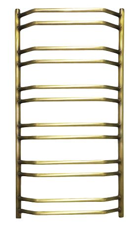 Полотенцесушитель водяной Domoterm Лаура П12 500х985 АБР, бронза