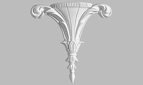 Фрагмент орнамента Decomaster 66097 170х170х35мм